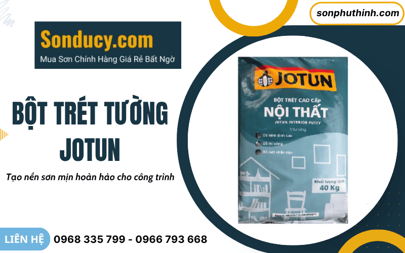 bột trét tường Jotun