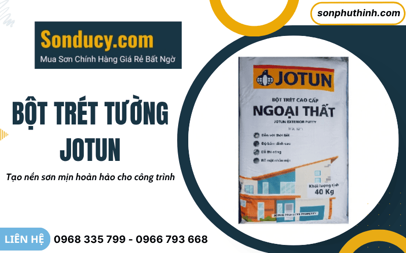 bột trét tường Jotun