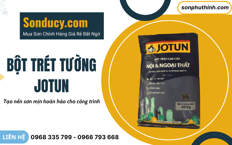 bột trét tường Jotun