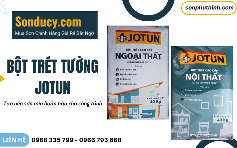 bột trét tường Jotun