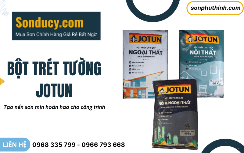 bột trét tường Jotun