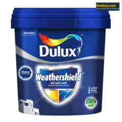 Sơn ngoại thất Dulux Weathershield bề mặt mờ BJ8