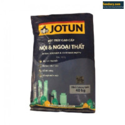 Bột trét tường nội ngoại thất Jotun Putty - TRẮNG 40kg