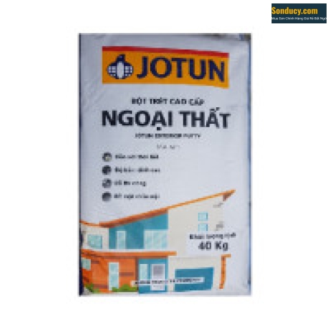 Bột trét tường ngoại thất Jotun Putty - xám 40kg
